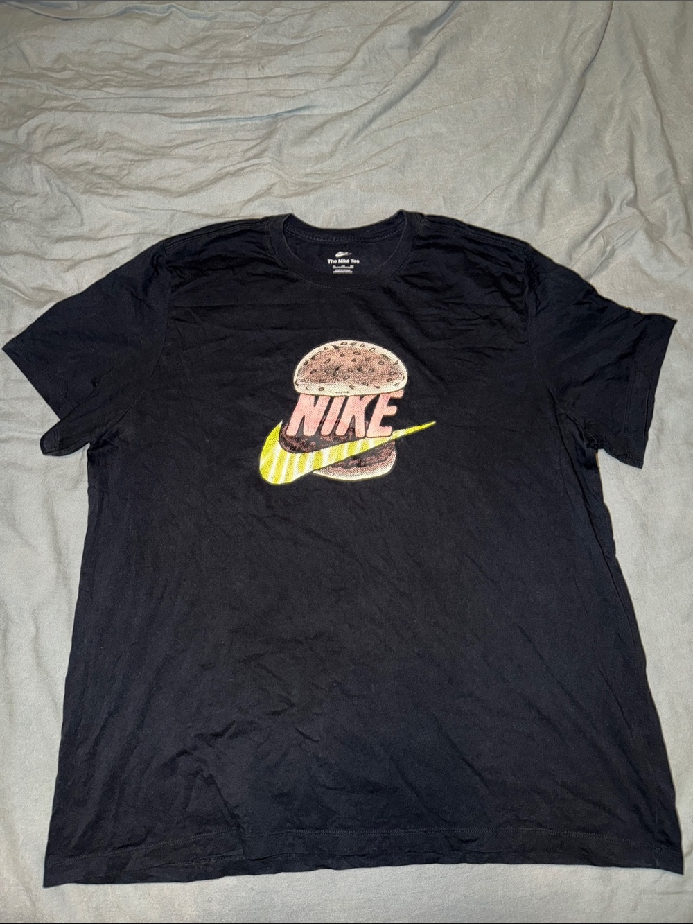 Mens Nike Black Tee